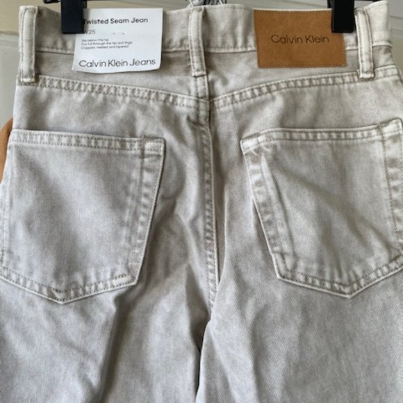 NWT CK Calvin Klein Standards Jeans Denim Willy Chavarria UNISEX 25 XS - Picture 2 of 12